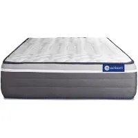 Hobby Hall ACTISOM Matelas 120x190 Ressorts ensaches+Memoire de forme Maxi epaisseur 7zones de confort