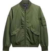 Superdry Merchant Ma1 Bomber Jacket Vert S Homme