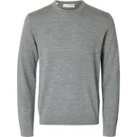 Selected Pull-over 'SLHTray' gris chiné