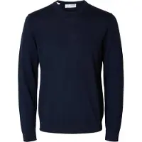 Selected Pull-over 'SLHTRAY' bleu nuit