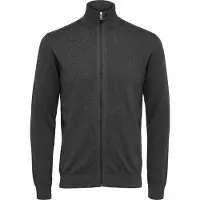 Selected Vestes en maille 'Berg' anthracite
