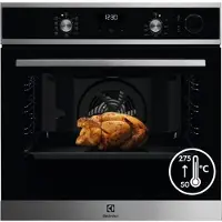 Electrolux Four électrique encastrable chaleur tournante pulsée EOC5H40X SÉRIE 700 PRO SteamCrisp - Acier inoxydable - 72 L