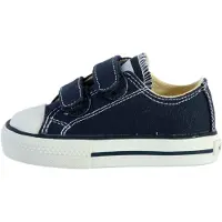 Victoria Baskets enfant Baskets à scratch enfant tribu toile enfant - Bleu - 34