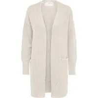 Selected Cardigan 'Lulu' beige chiné