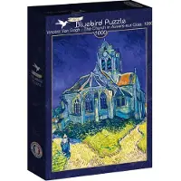 Bluebird Puzzle Puzzle de l'oiseau bleu Puzzle Vincent Van Gogh L'église d'Auvers-sur-Oise 1000 Teile
