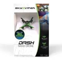 Sky Viper Dash Nano Drone (7 min, 45 g), Drone, Vert, Noir