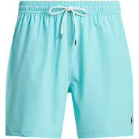 Ralph Lauren Shorts de bain 'Traveler' aqua / bleu foncé