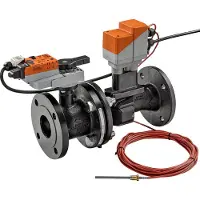 Belimo Capteur Contrôlé PI-CCV DN80 Bride Kvs60 24VAC/DC Cas De Défaillance BACnet/Modbus/MP-Bus 20Nm Deux Capteurs EV080F+KBAC