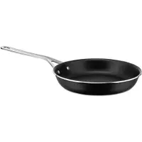 Alessi Poêle Antiadhésive Pots&Pans Ø 20 cm, Aluminium Recyclé avec Revêtement Céramique sans , Compatible Induction, Design Jasper Morrison