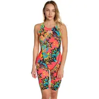Mad Wave Mw Revolt Open Back Competition Swimsuit Rose M Femme