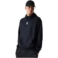 New Era Sweat à Capuche Homme New York Yankees Noir