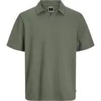 Jack & Jones Fred Split Polo à manches courtes Vert M Homme Vert M
