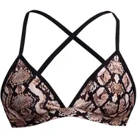 Funkita Tri Bikini Top Marron AUS 10 Femme