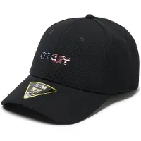 Oakley Apparel 6 Panel Stretch Metallic Cap Noir L-XL