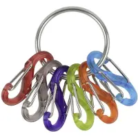 Niteize Porte-clé Ni-krg2-11-r3 Rouge, Noir, Lilas, Vert, Orange, Bleu 1 Pc(s) A601502