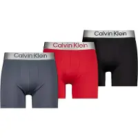 Calvin Klein Lv00nb4124 Boxers 3 Units Multicolore XL Homme