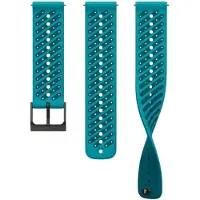 Suunto - 22 ATH8 Silicone Strap - S M (22 mm, Silicone), Sangles de montre, Bleu
