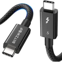 BlitzWolf Bw-hdc8 240w 1.5 M Usb-c Cable Argenté