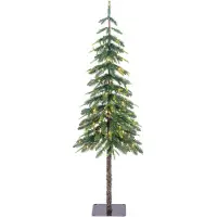 Black Box Trees Arbre de Noël artificiel Lodge - 48x48x155 cm - PVC/Polyéthylène - Vert