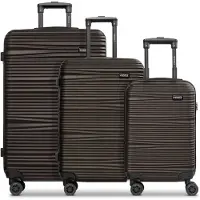 Redolz Ensemble de bagages 'Essentials' brun foncé