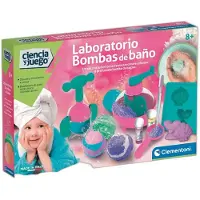 Clementoni Soap Bomb Laboratory Game Rose Enfants