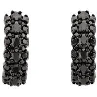 Gaya Boucles d'oreilles noir
