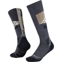 Buff Merino Mw Long Socks Bleu EU 42-44
