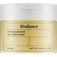 BIODANCE Vita Niacinamide Gel Toner Pad 60 pièces