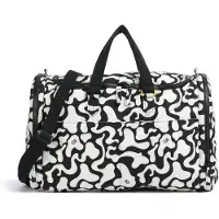 Mandarina Duck Revival Moire Uxb01 Duffle Bag Blanc,Noir