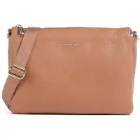 Mandarina Duck Mellow Leather Fzt12 Shoulder Bag Marron