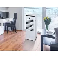 Purline Rafraîchisseur D'air Réversible 2 En 1 De 4,5l Avec Minuterie 75w 2000w Blanc