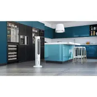 Olimpia Splendid Rafraîchisseur D'air Colonne De 3,5l Avec Minuteur 65w Blanc Noir