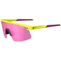 Tifosi Moab Lite Sunglasses Rose Clarion Sunset Pink/CAT3+AC Red/CAT2+Clear/CAT0