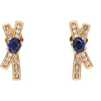 Gaya Boucles d'oreilles or rose