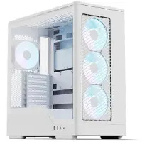 Aerocool D520A, Mid-Tower Case,Â White (ATX, mATX, Mini-ITX), Boîtier PC, Blanc