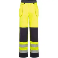 Portwest Pantalon Hoslter Bizflame Hv - Taille S - Jaune/marine -