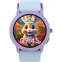Ice Watch Montre connectée enfant Smart Junior 3.0 RD 39 mm Find My Violet et Soft Blue