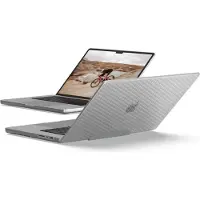 Uag Coque Laptop Essential Armor pour Apple MacBook Pro 16 pouces (2021 / 2023 M3 / 2024 M4 / 2026 M5) - Ice
