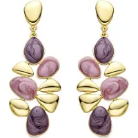 Luxenter Boucles d'oreilles 'Nortul' mélange de couleurs