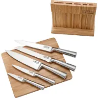 Carl Schmidt Sohn GmbH Set de couteaux sur pied avec planche à découper 7 pcs SOEST CS-080242