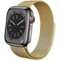 Crong Milano montre-bracelet en acier 42 (Acier inoxydable), Sangles de montre, Or