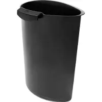 BJZ A-35716 ESD Corbeille à papier 6 l (L x H x P) 250 x 300 x 145 mm Plastique, Poubelle, Noir