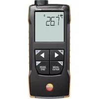 Testo 110 Instrument de mesure de la température -200 - +800 °C Type de sonde NTC, Pt100