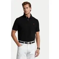 Ralph Lauren pour homme. 710783656020 Polo noir basique (S), Casuel, Coton, Manche courte