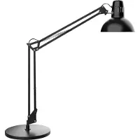 MAUL Lampe de table MAULstudy E27 LED 3.000 K Pied noir