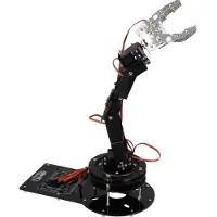 Joy-It Kit de bras robotique Version, Kit robotique, Noir, Gris
