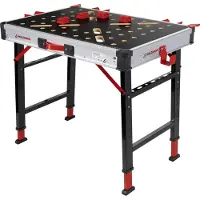 Holzmann Table de travail mobile pliante , dimensions de la table : 845 x 600 mm