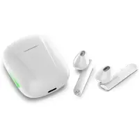 Meliconi 497332 écouteur/casque True Wireless Stereo (TWS) Ecouteurs Appels/Musique Bluetooth Blanc