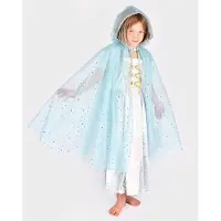 Den Goda Fen Princess Cape Child Costume Bleu 3-8 Years Enfants