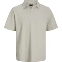 Jack & Jones Fred Split Polo à manches courtes Beige M Hommes Beige M